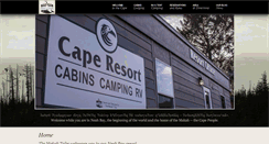 Desktop Screenshot of cape-resort.com